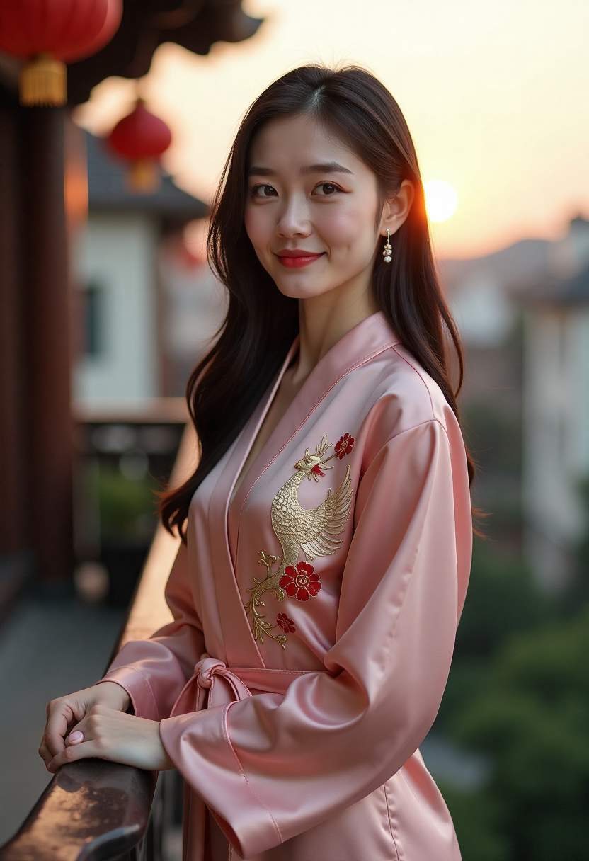 晚风与橘猫